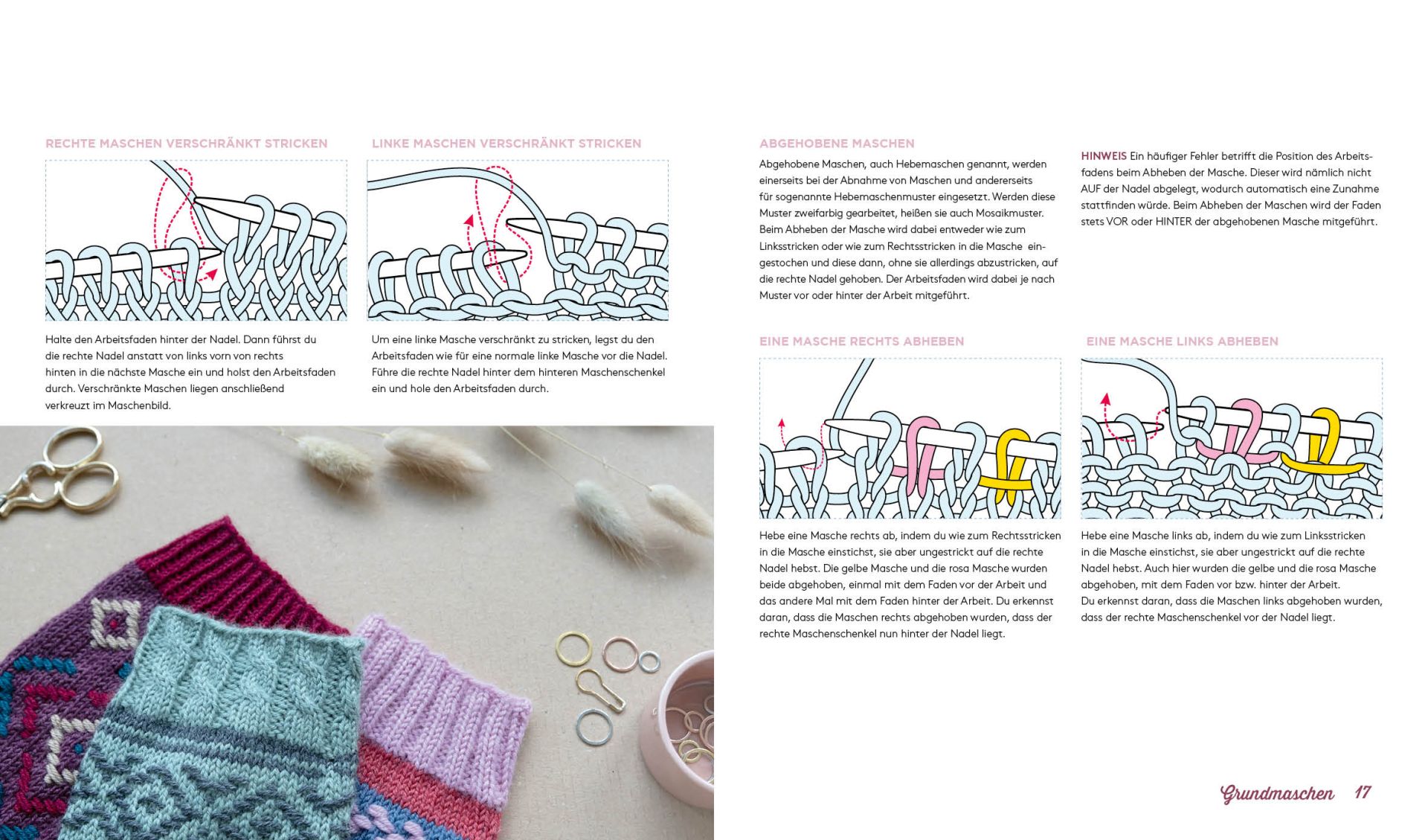 Roosimine-Socken stricken
