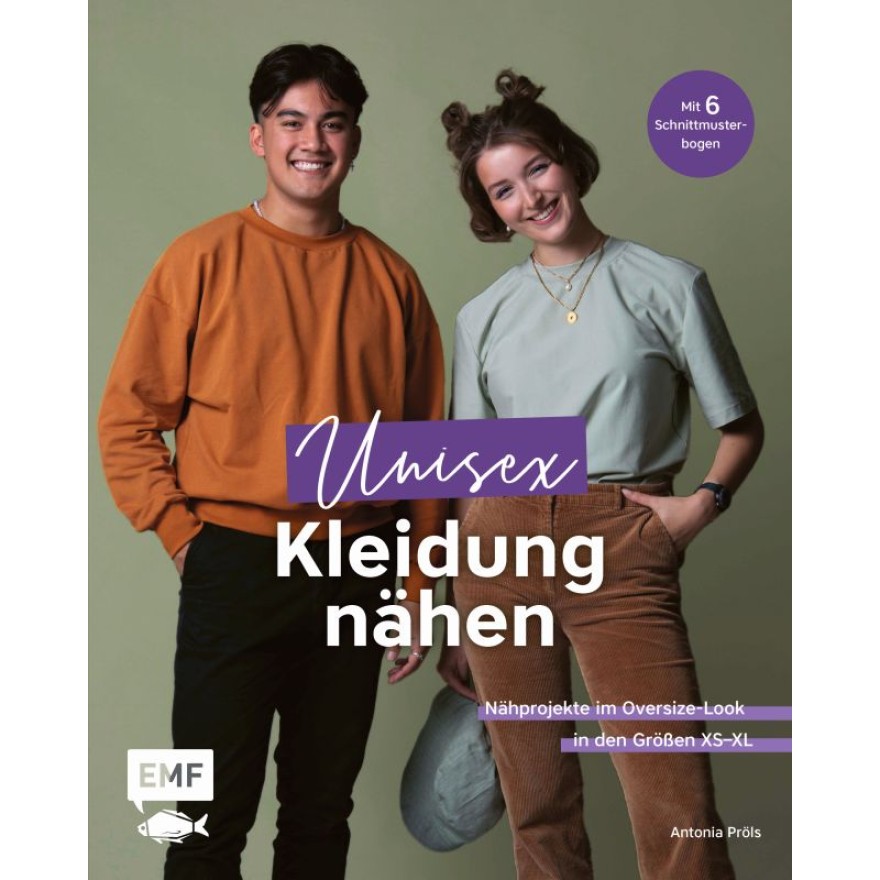 Unisex-Kleidung nähen - Nähprojekte im Oversize-Look