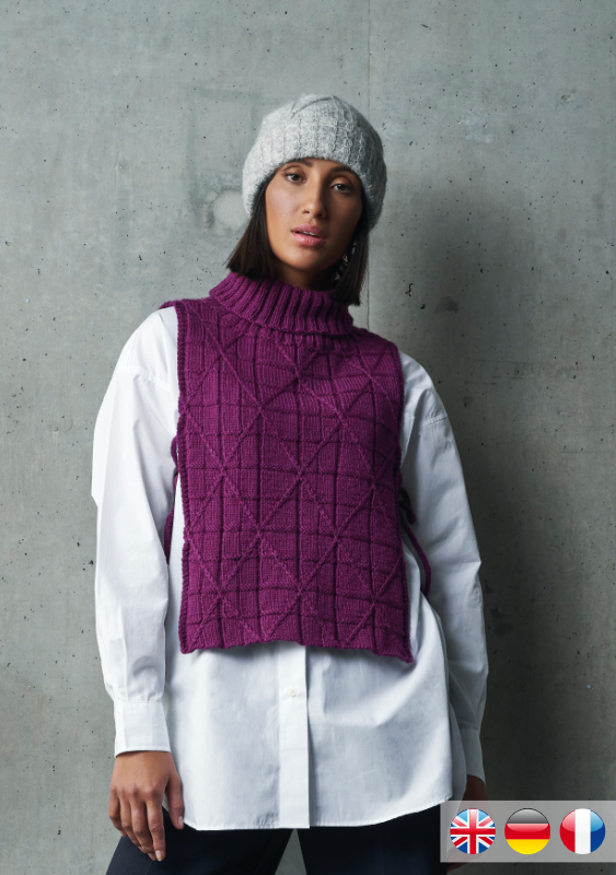 Broadgate Tabard | Wollpaket mit Alpaca Soft | Stricken