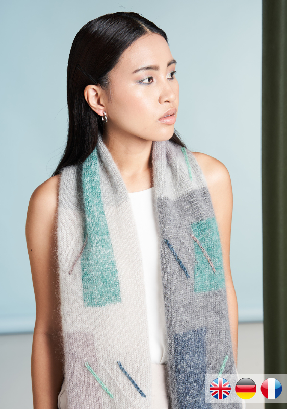 Block Scarf | Einzelanleitung | Stricken | Georgia Farrell