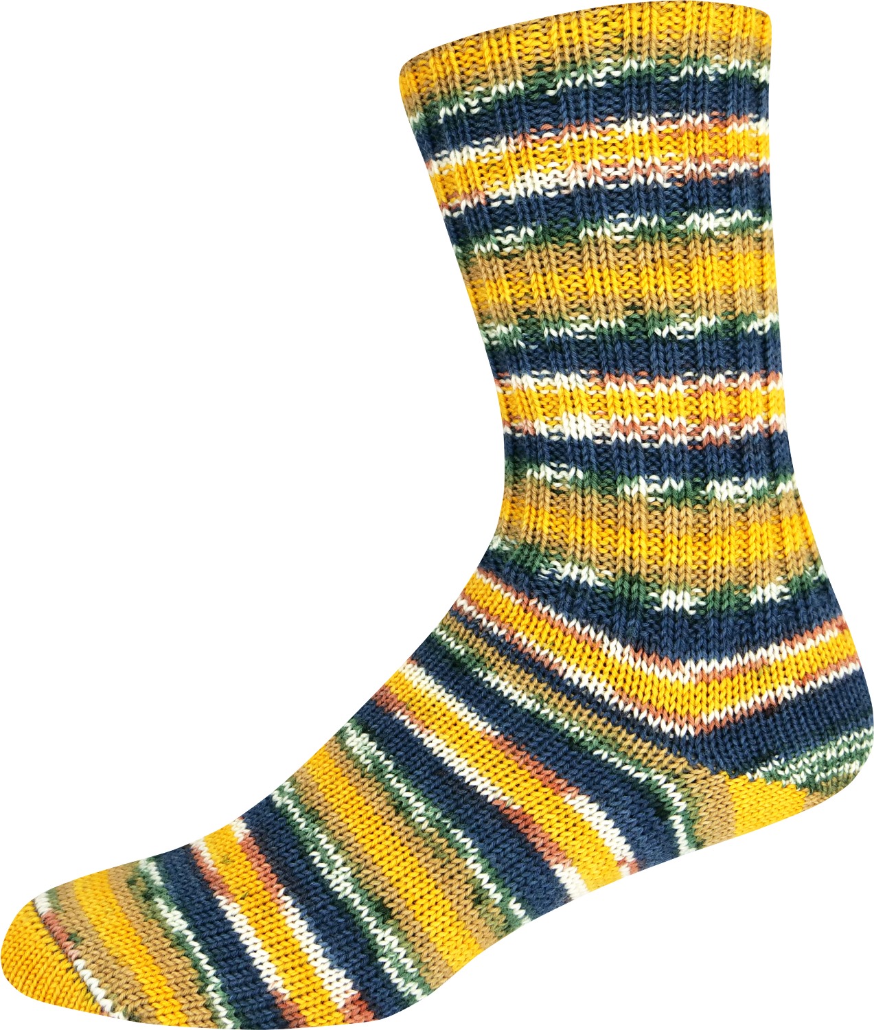 Supersocke 100 Merino Color, 4-fach von ONline 2979 Sort. 357