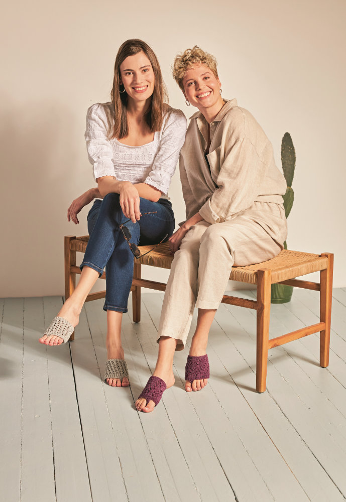 Fusslinge Prinzess oder Luxury | Anleitungsheft | Wolle Merino Silk Socks Stretch, 4-fach  | Häkeln | Veronika Hug, Woolly Hugs, Christophorus Verlag
