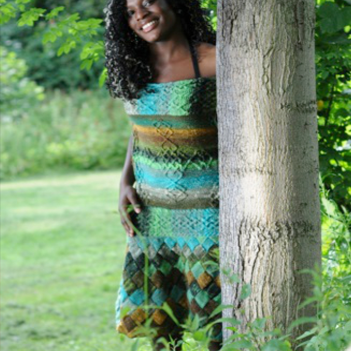Kleid Sylvus | Einzelanleitung | Wolle Zauberball®  | Stricken | Sylvie Rasch