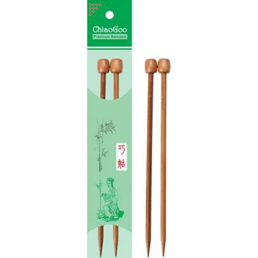 Jackenstricknadeln Bamboo Patina 33 cm / 12,75 mm