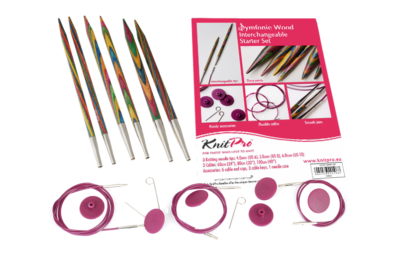 Nadelspitzen Set Starter Symfonie Holz von knit pro Nadelspitzen Set Starter Symfonie Holz von knit pro