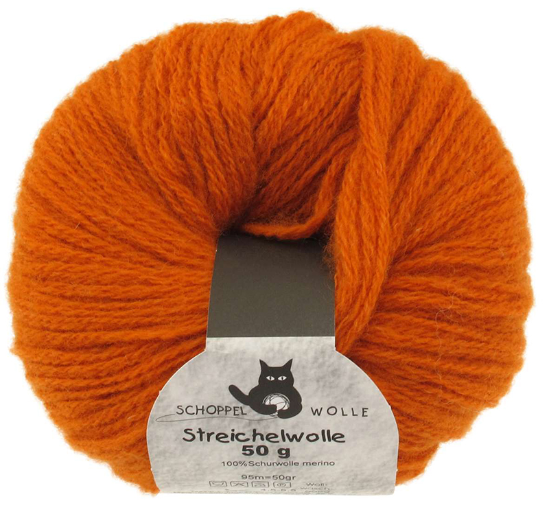 Streichelwolle von Schoppel 0791 - Gebranntes Orange