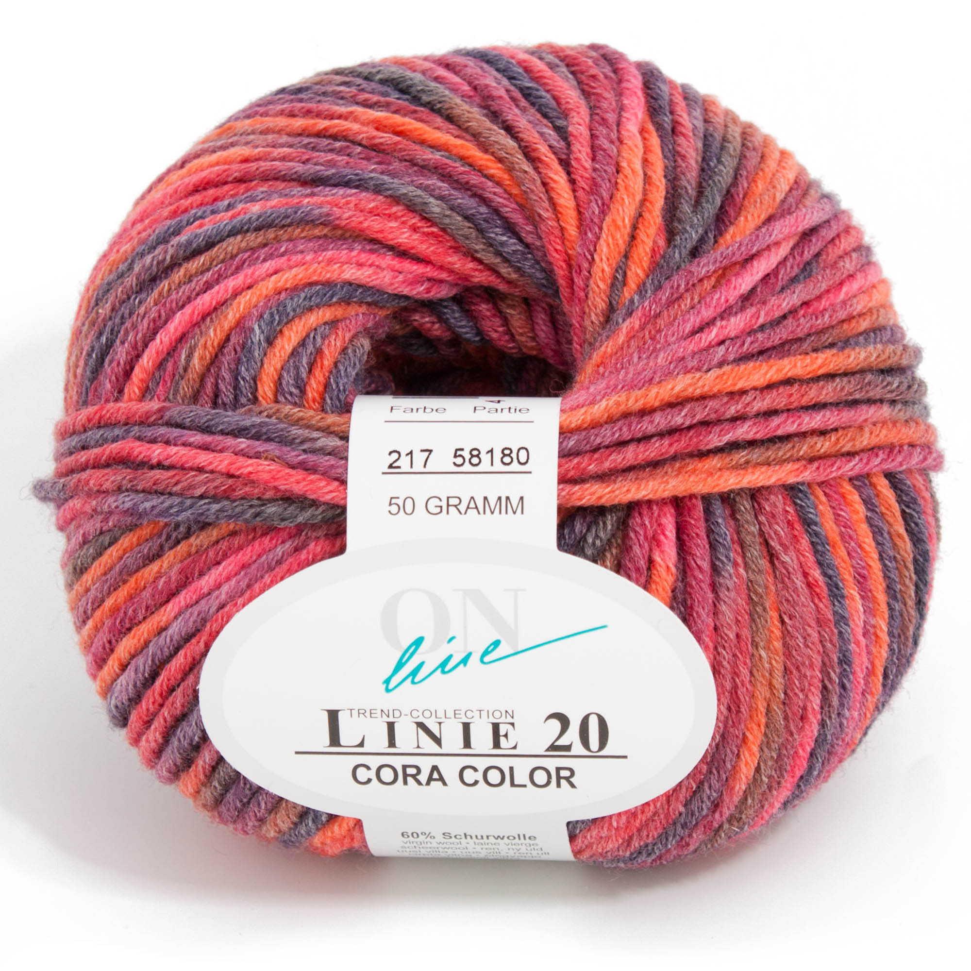 Cora Linie 20 Color von ONline 0261 - royal/brau/oliv