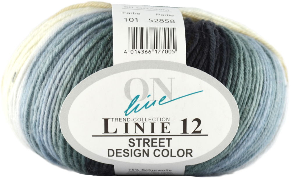 Street Design-Color Linie 12 von ONline 0101 - natur/grau/braun