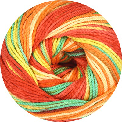 Sandy Design Color Linie 165 von ONline 0347 - gelb/rot/türkis/