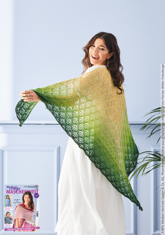 Tuch Strickfestival 1.0 | Anleitungsheft | Wolle Bobbel Cotton XXL  | Stricken | Veronika Hug, Woolly Hugs, Christophorus Verlag