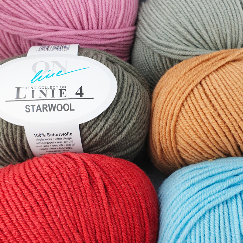 Starwool Linie 4 von ONline 0018 - bordeaux
