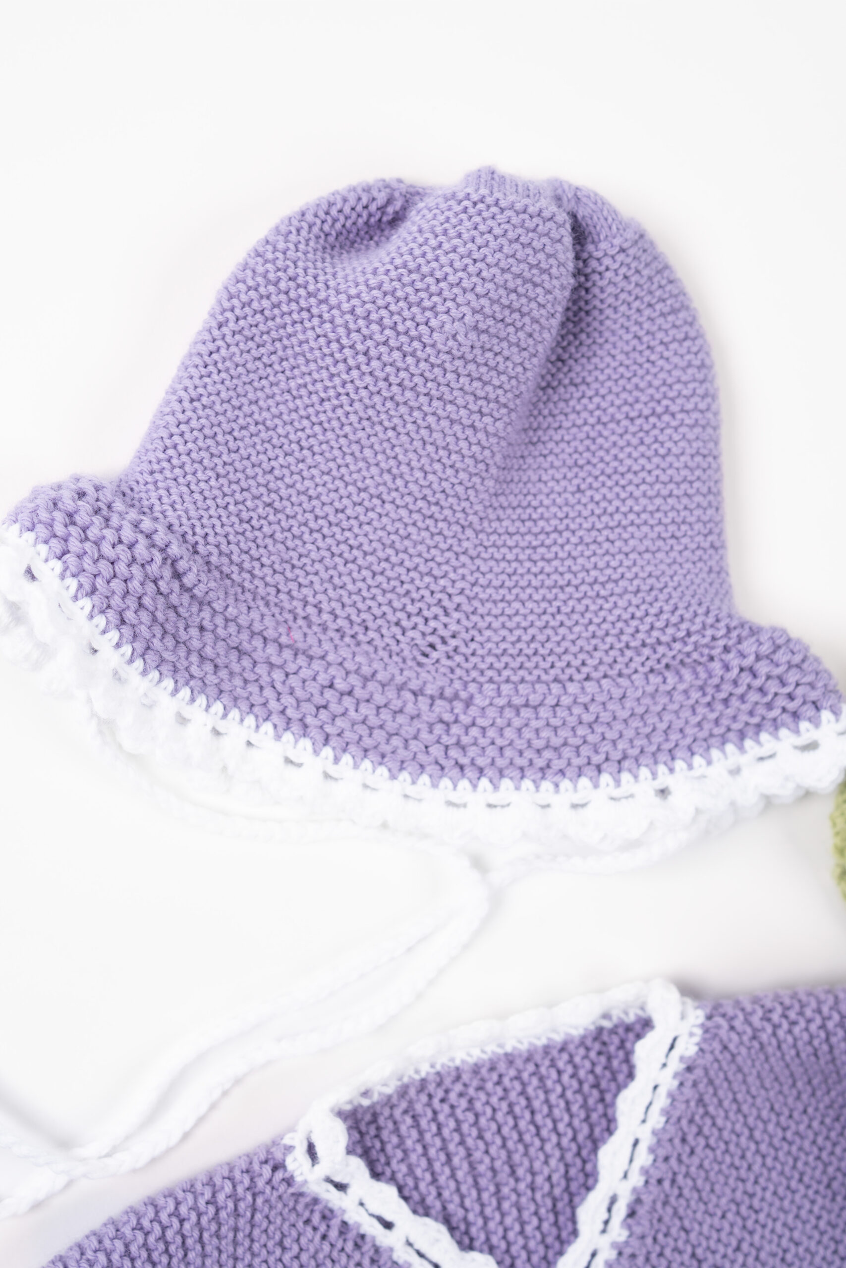 Hut mit Häkelblende | Einzelanleitung | Wolle Baby Micro  | Stricken | Pro Lana