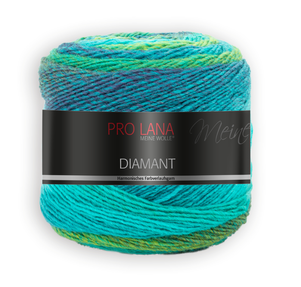 Diamant von Pro Lana 0086 - jade / smaragd / türkis / grün