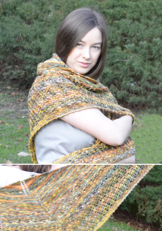 Dreiecktuch Perlenzauber | Einzelanleitung | Stricken | Annemarie
