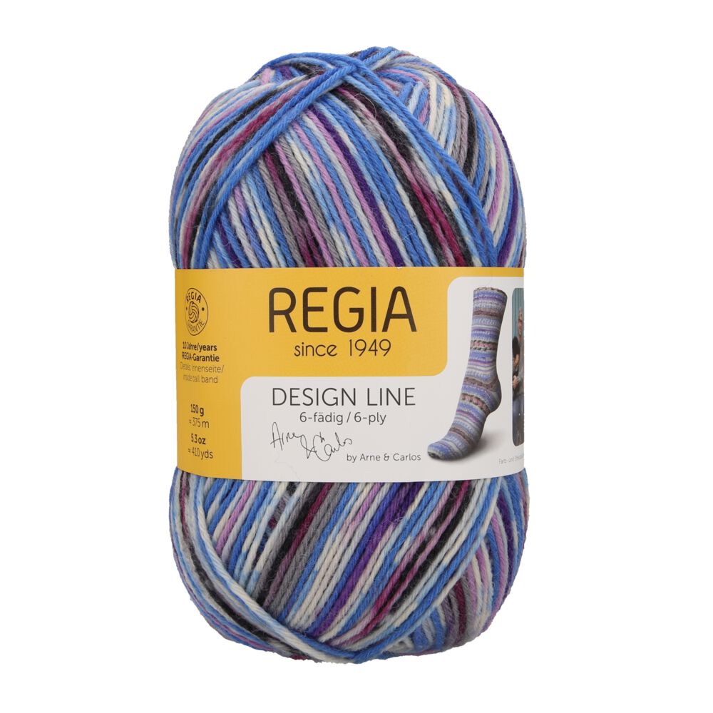 Sockenwolle 6-fach Design Line by Arne & Carlos von Regia 04012 Nusfjord